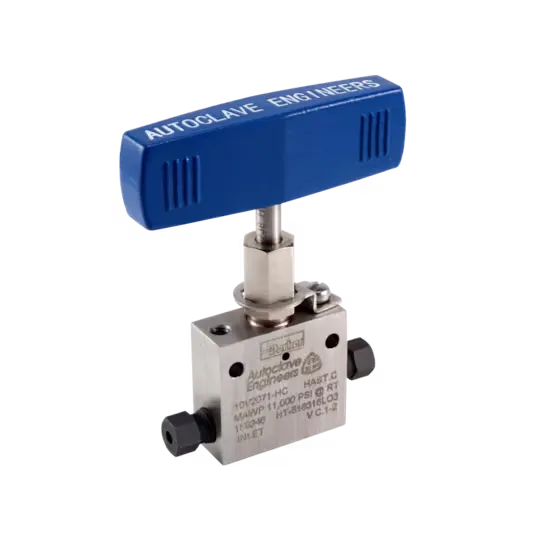 10V Series: Low Pressure Needle Valves (SpeedBite)