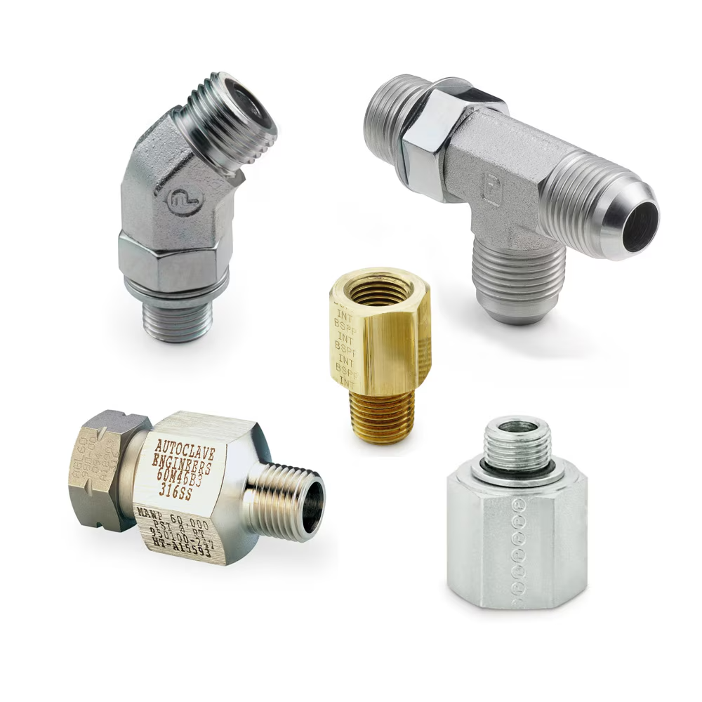Hydraulic Pipe Fittings and Port Adapters