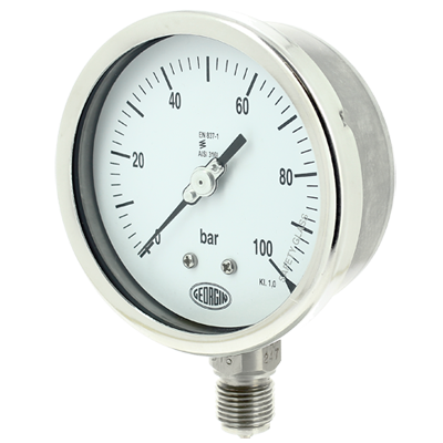 All-stainless steel industrial pressure gauge M5000 Series