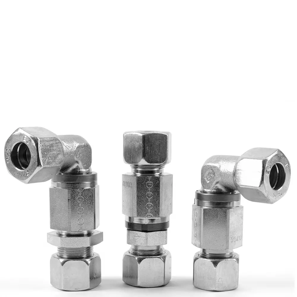 Ermeto DIN Ball bearing rotary fittings 'Heavy Duty 360°
