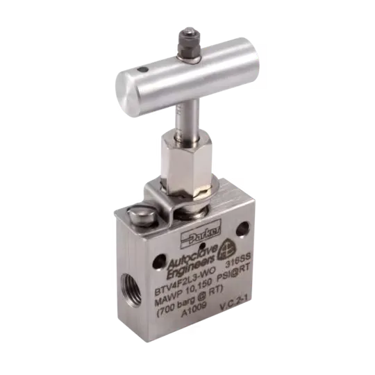 BTV Series: Bottle Valves, Needle Style