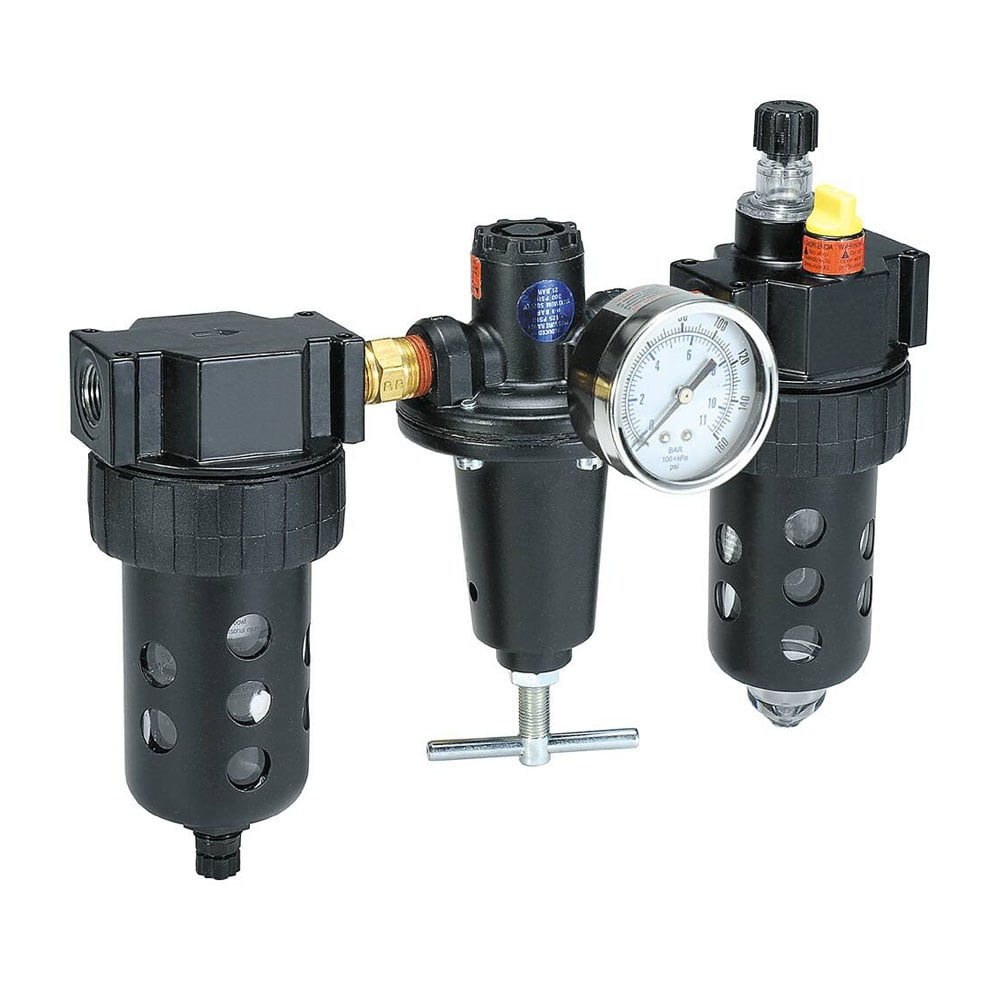 Compressed Air Filter / Regulator / Lubricator (FRL) Combinations
