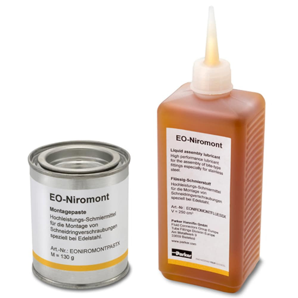 EO-NIROMONT lubricant for fitting assembly, flaring and forming tools