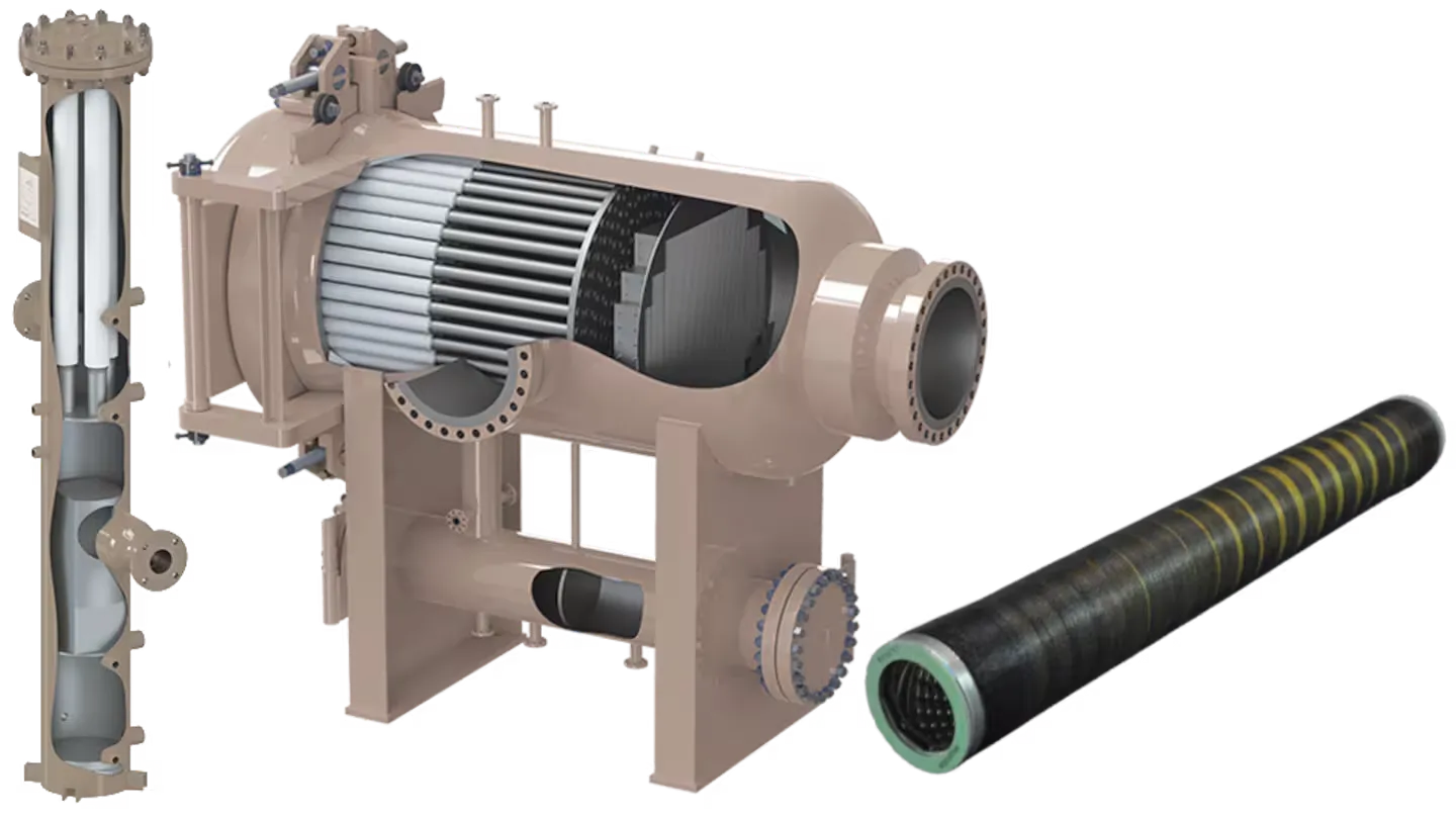 FibrSep™ FGGF Fiberglass Depth, High Temp Gas Filter-Separator Cartridge