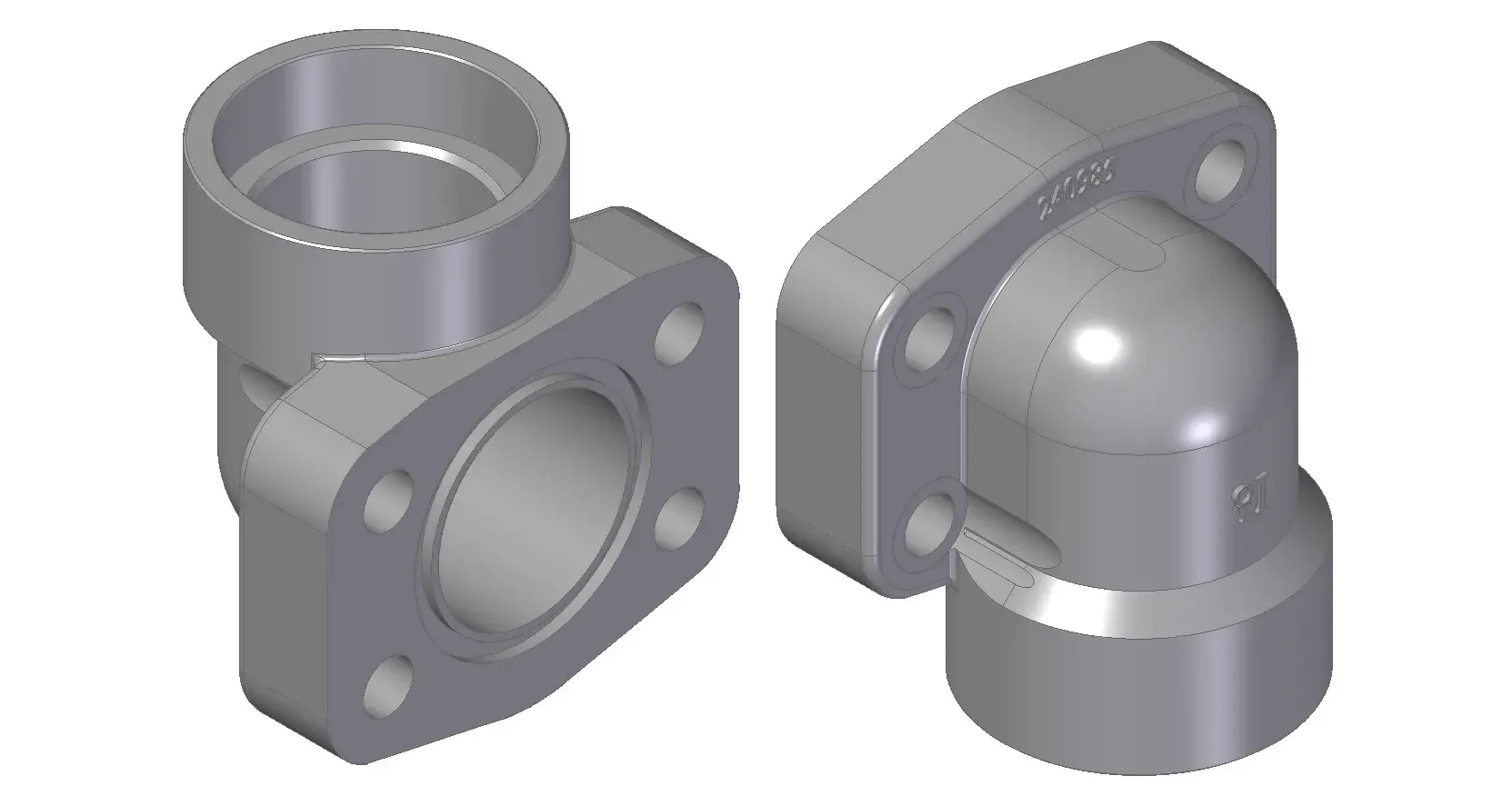90° SAE Flanges