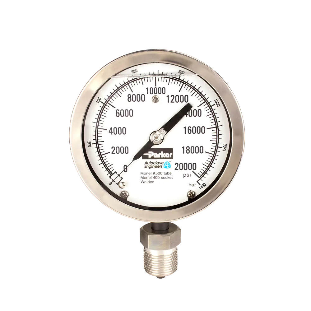 H-Style Sour Service Stainless Steel Gauges