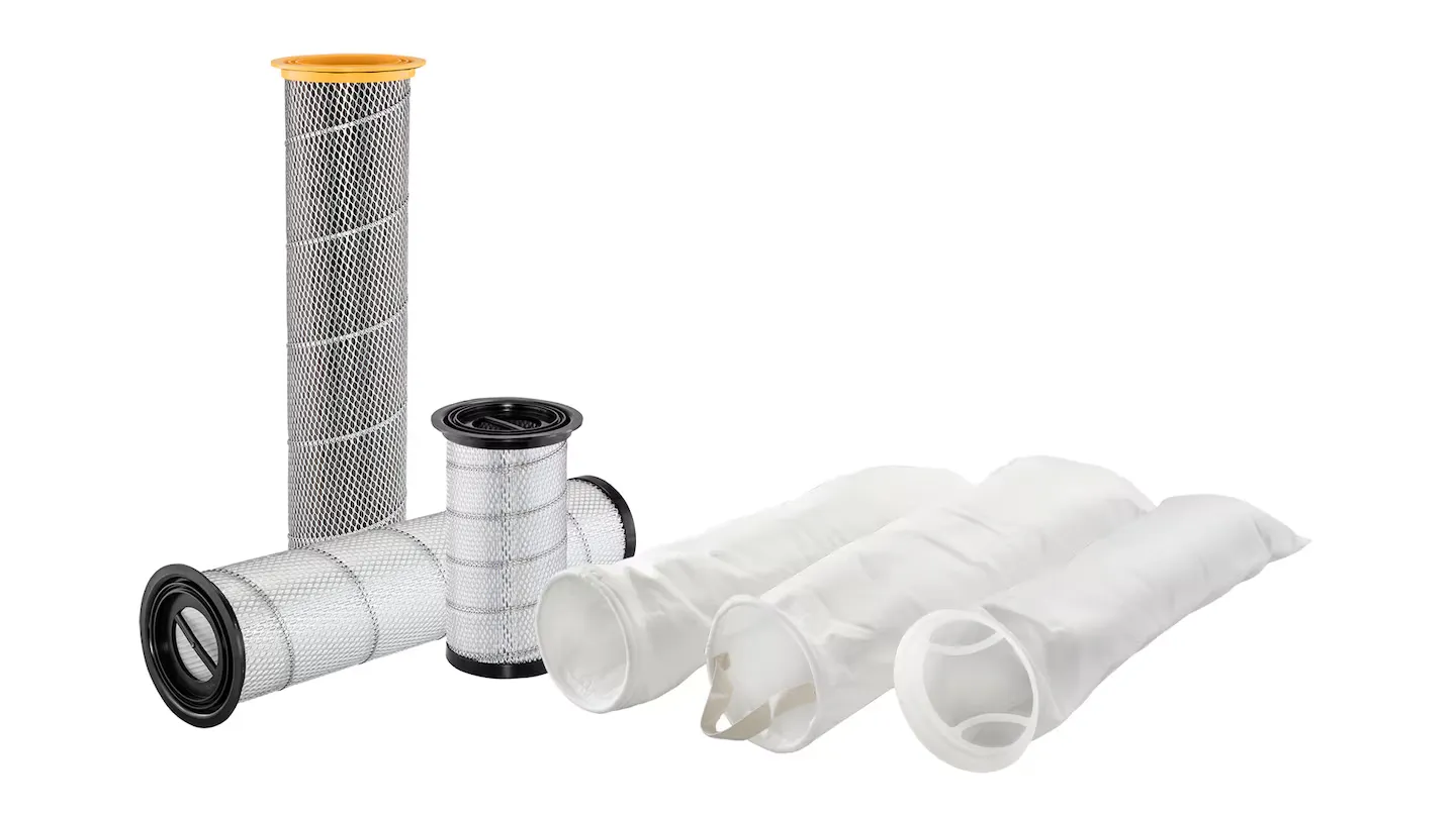 Liquid Particulate Filter Bags & Pleated Bag Replacements