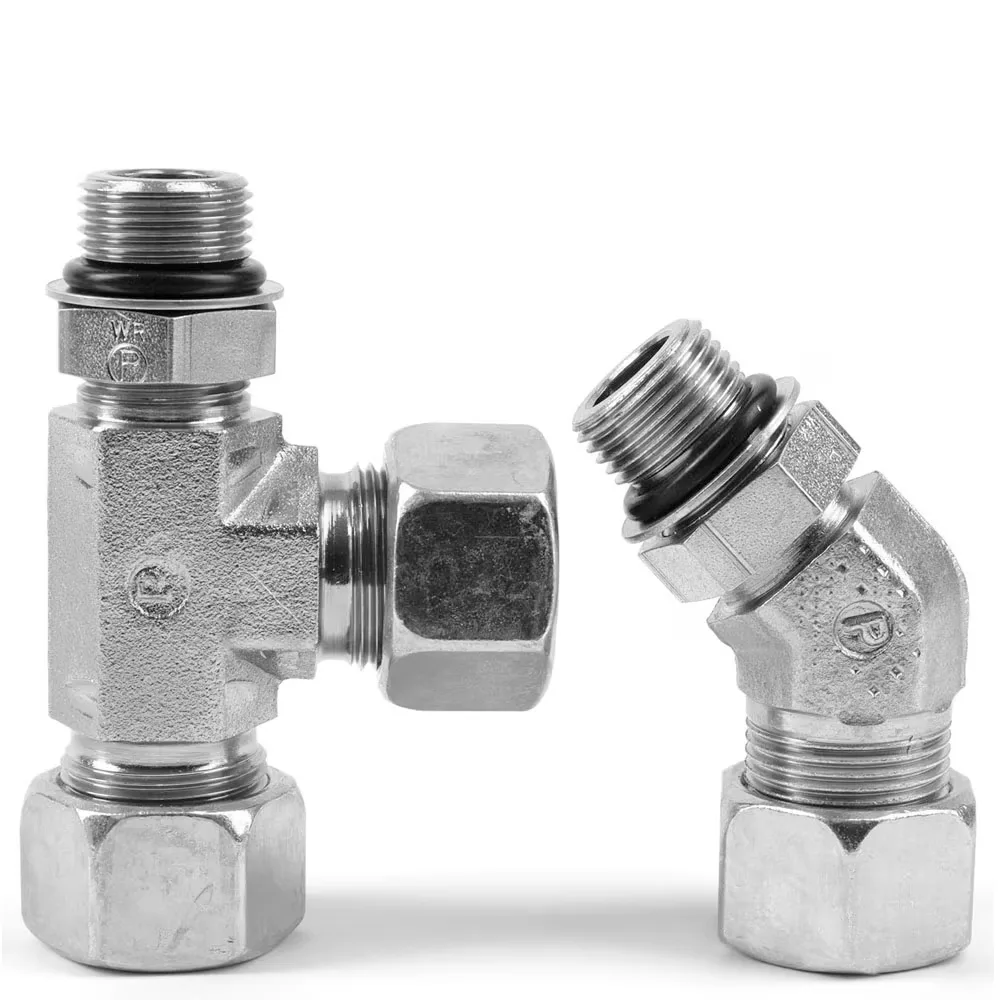 Ermeto DIN Locknut adjustable high pressure tube fittings