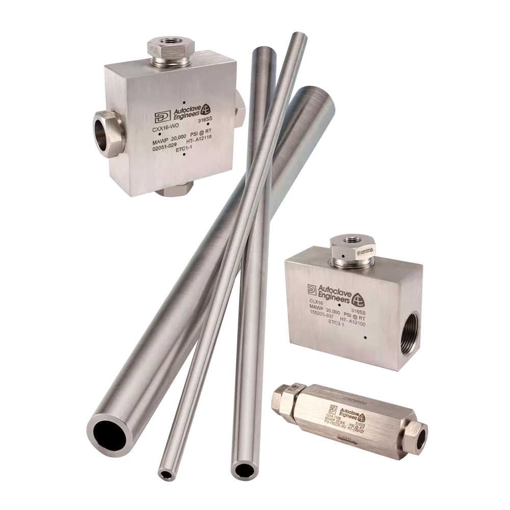 Medium Pressure Fittings, Check Valves, and Tubing