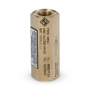 Non-Return Valves