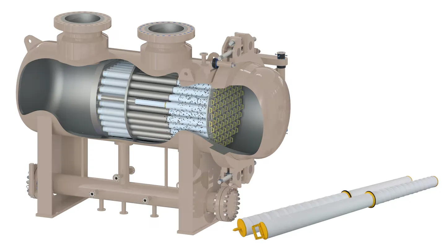 PEACH Gemini PuraSep® GEM2 Gas Filter-Coalescer Vessel
