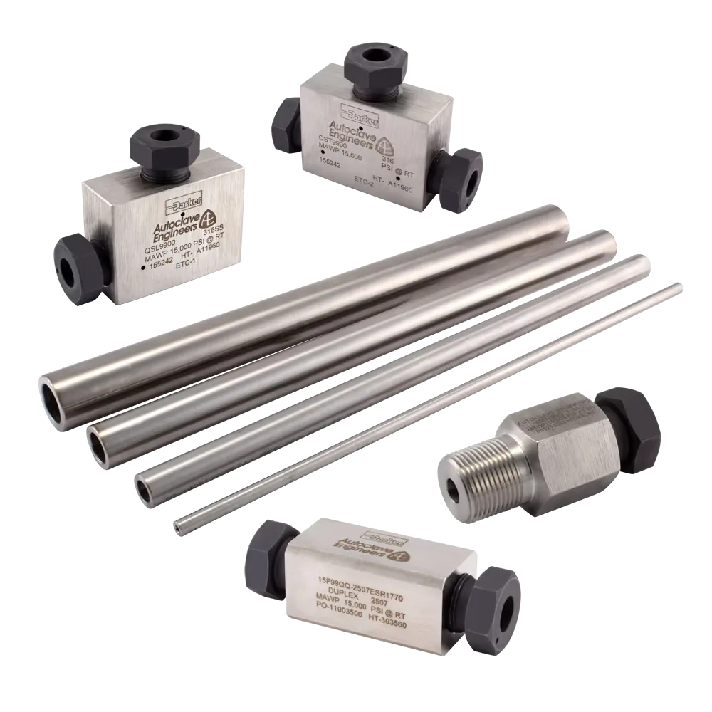 Quick Set (QS Series) Fittings, Check Valve, and Tubing