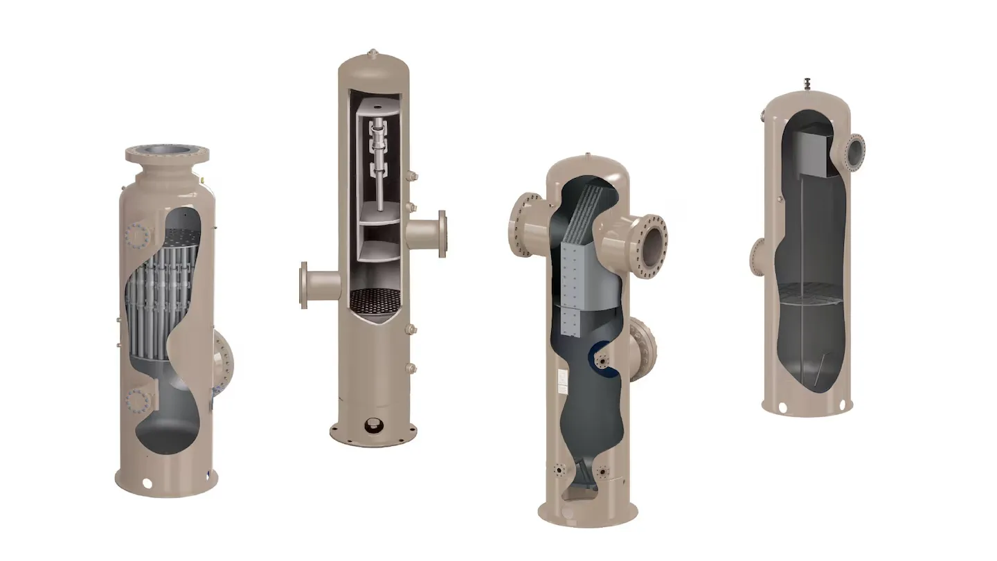 Series 95 Natural Gas Scrubbers & Separators