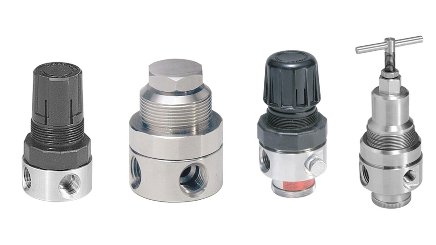 SR1/SR2 Stainless Steel Regulators