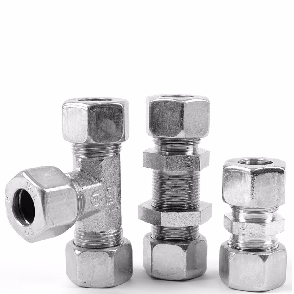 Ermeto DIN tube to tube high pressure hydraulic tube fittings
