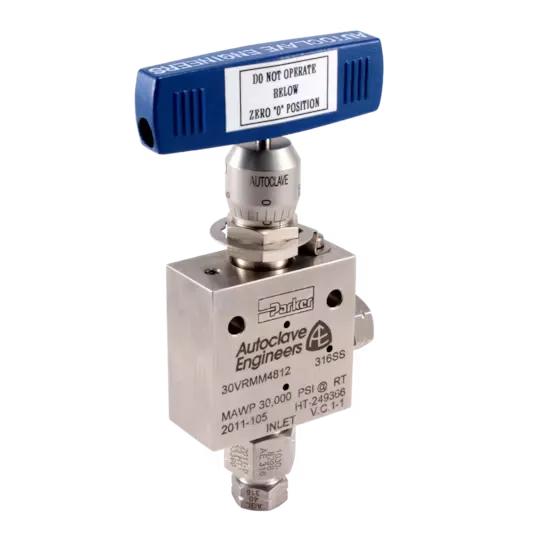 VRMM Series: Micrometering Needle Style